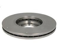 Bosch BD2451 Brake Disc - 296 mm Vented High-Carbon Discs - Front Axle - ECE-R90 Certified - Improved Cooling, Reduced Brake Fade, Corrosion Protection - 1 Single Disc