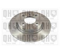 1x Brake Disc Front Fits Skoda Favorit Felicia VW Caddy Quinton Hazell BDC4607