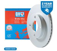 QUINTON HAZELL BDC6134 Brake disc