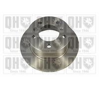 1x Brake Disc Rear Solid 272mm Diameter Fits Mercedes VW Quinton Hazell BDC4700
