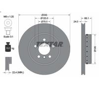 Textar 92265825 Brake Disc