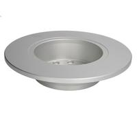 Textar Brake Discs 92300003 Rear Coated Solid Pair Fits Audi Seat Skoda VW