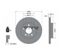 TEXTAR 92305303 Brake disc