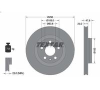 Textar 92323905 Brake Disc