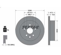 Textar 92334403 Brake Disc