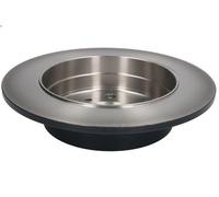 TRW Brake Disc DF4453 - Solid - for Mercedes-Benz A-Class/B-Class (W169/W245) - 2x