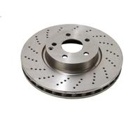 TRW Brake disc slotted/perforated DF4862S Brake rotor,Brake discs MERCEDES-BENZ,C-Klasse Limousine (W204),C-Klasse T-modell (S204)