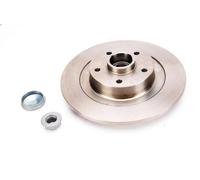 1X Brake disc TRW DF6044BS for RENAULT LAGUNA III (BT0/1) 2 2007-2012