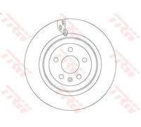 TRW Brake disc DF6702S 365 28 5 120 Vented Painted High-carbon TESLA: Model S, Model X