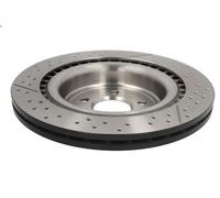 1X Brake disc TRW DF6835S for MERCEDES-BENZ GLS (X166) 3 2015-2019