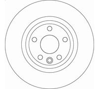 2x New Brake Disc for LAND ROVER:DISCOVERY SPORT LR061388