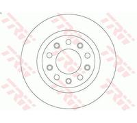 1X Brake disc TRW DF8070 for ALFA ROMEO 159 (939_) 1.9 2005-2011