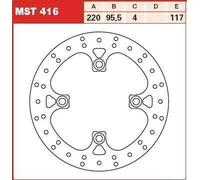 1X Brake disc TRW MST416 for Yamaha YFM 700 2006-2006