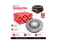 FEBI BILSTEIN Brake Disc 174536 – Front, OE Matching Quality – Fits Hyundai Santa Fe & Kia Sorento