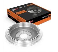 2x Brake Drum Rear Right=Left GH-424779