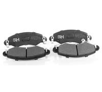 1x Brake Pads Front for Opel Agila 2000-