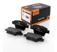 1x Brake Pads Rear for CITROEN C4, PEUGEOT 307 2004-