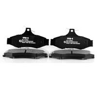 1x Brake Pads Rear for DAEWOO NUBIRA, LEGANZA