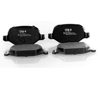 1x Brake Pads Rear for FIAT 500, IDEA 2008-, PANDA, PUNTO 2003-