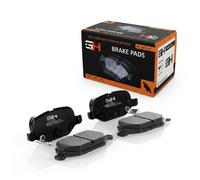 1x Brake Pads Rear for Fiat Panda 2012-