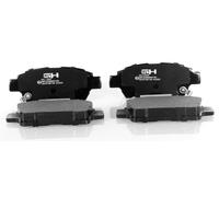 1x Brake Pads Rear for TOYOTA AVENSIS 2001-, PREVIA 2001-