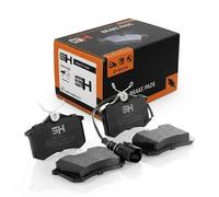 1x Brake Pads Rear for VW POLO 01- (SENSOR)