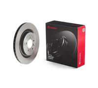 1x Brembo 09.B504.11 Rear Vented Brake Discs Fits Land Rover Defender Discovery