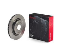 1x Brembo 09.B504.1X Rear Drilled / Vented Brake Discs Fits Land Rover Defender