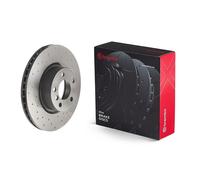 Brembo 09.B570.1X Xtra Front Brake Rotor Perforated UV Coating for BMW OE# 34106787490