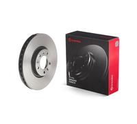 1x Brembo 09.C133.11 Front Vented Brake Discs Fits Vauxhall Toyota Peugeot Citro