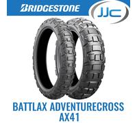 Bridgestone Ax41f 54q Tl M/c Off-road Front Tire Black 90 / 90 / R21