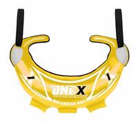 1x Bulgarian Bag Adjustable Weighted Filled Training Power Bag with Handles Multi-Grip Fitness Bag Core Workout Gear Functional Strength Training Home Gym Equipment (Yellow, 22KG)
