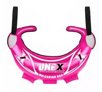 1x Bulgarian Bag Adjustable Weighted Filled Training Power Bag with Handles Multi-Grip Fitness Bag Core Workout Gear Functional Strength Training Home Gym Equipment (pink, 5KG)