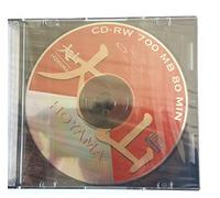 1X CD-RW 700 MB 80 MIN WITH SLIM BOX optical disc CD