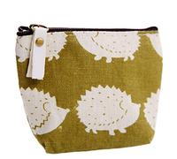 1X Coin Purse Lovely Hedgehog Handbag Wallet Cosmetic Bag Pouch Holder Pencil Bag Birthday Gift For Green Nice and Attractive