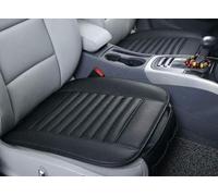 1X Comfy Black PU Leather Seat Cover Protector Cushion PU Leather Mat Soft Pad For Car Van Lorry Taxi HQ