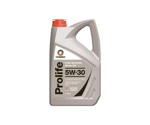 1x Comma Prolife 5W30 Fully Synthetic 5 Litre Oil Ultimate Vehicle Protection