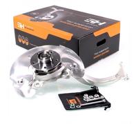 1x Complete Left Steering Knuckle for Audi A4, A4 ALLROAD [16.5MM, COBAPRESS]