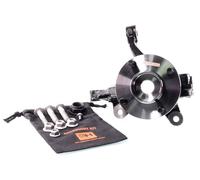 1x Complete Left Steering Knuckle for Ford FIESTA VI (CB),(CC) (discs-258mm)