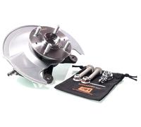 1x Complete Left Steering Knuckle for Honda CIVIC VII 2001-2005 /4-PIN HUB/