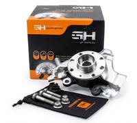 1x Complete Left Steering Knuckle for Opel CORSA D 1.3CDTI /4-BOLT HUB/