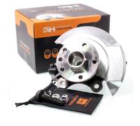 1x Complete Left Steering Knuckle for VW TRANSPORTER T4 (7D) 1997-03 /80 MM/