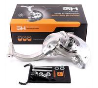 1x Complete Right Steering Knuckle for Audi Q5 (8RB) 2008-12 [16.5MM, COBAPRESS]