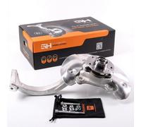 1x Complete Right Steering Knuckle for Audi Q5 (8RB) 2008-08 [14MM, COBAPRESS]