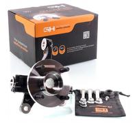 1x Complete Right Steering Knuckle for Ford FIESTA VI (CB),(CC) (discs-258mm)