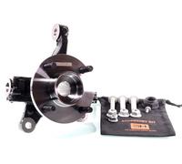 1x Complete Right Steering Knuckle for Ford FIESTA VI (CB),(CC) (discs-258mm)