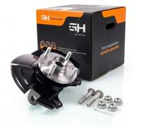 2x Complete Right+Left Steering Knuckle for Hyundai GETZ (TB) 2002-10 -W/O ABS-