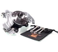 1x Complete Right Steering Knuckle for Opel CORSA D 1.3CDTI /4-BOLT HUB/