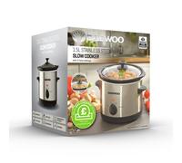DAEWOO 1.5L STAINLESS STEEL SLOW COOKER