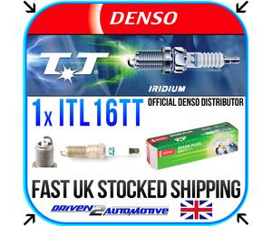 1x DENSO ITL16TT 4717 IRIDIUM TT TWIN TIP SPARK PLUGS FOR JEEP P/N LCTR5A13A